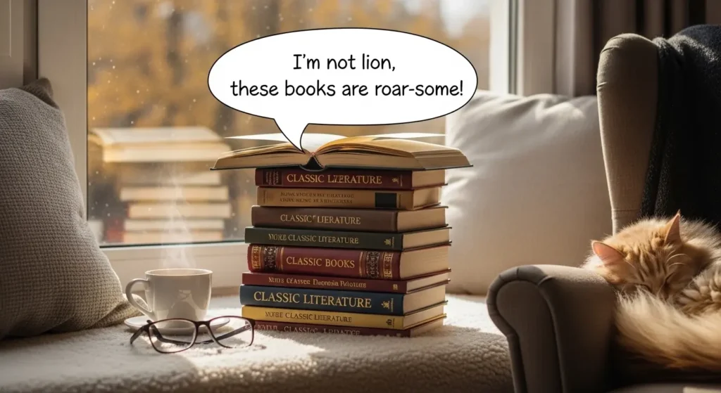 Best Book Puns for Captions