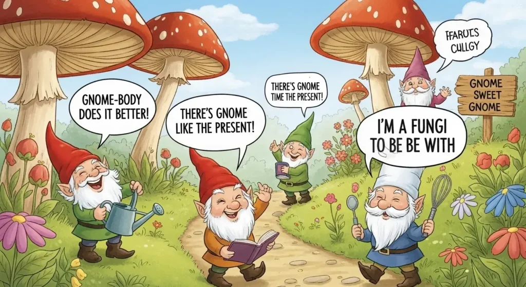 Best Gnome Puns for Instagram Captions