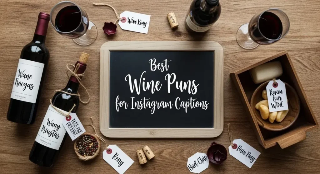 Best Wine Puns for Instagram Captions