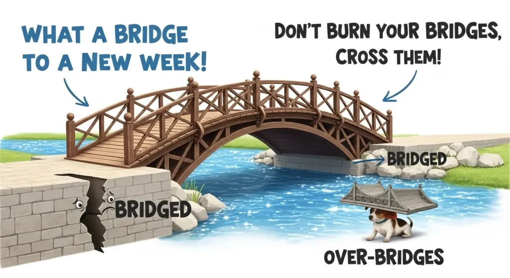 Bridge Puns for Social Media Posts