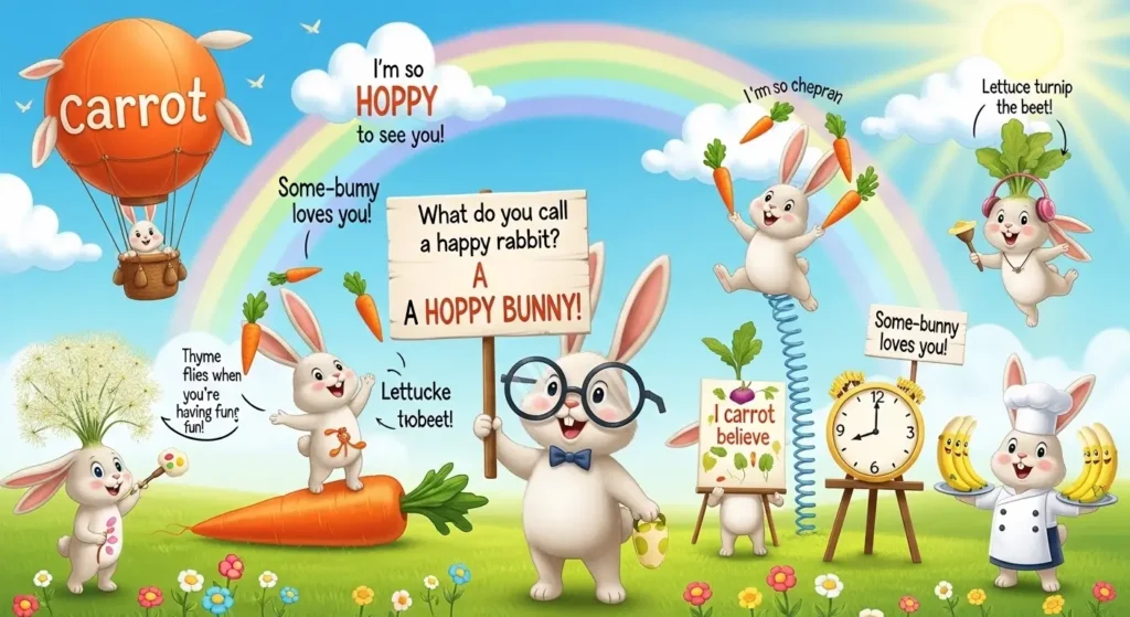 Bunny Puns for Kids and Family Fun
