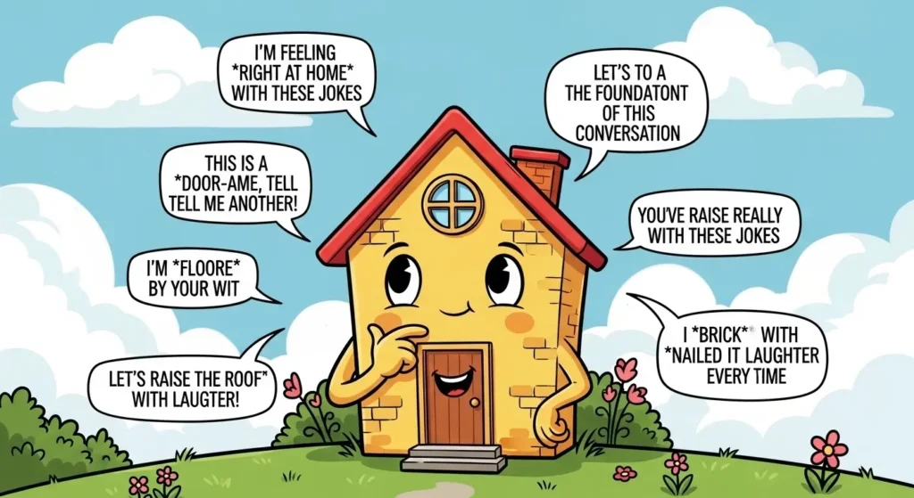 Clever House Puns for Conversations