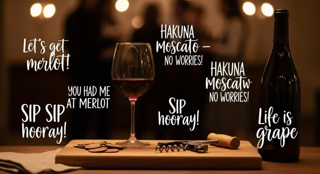 Clever Wine Puns for Parties