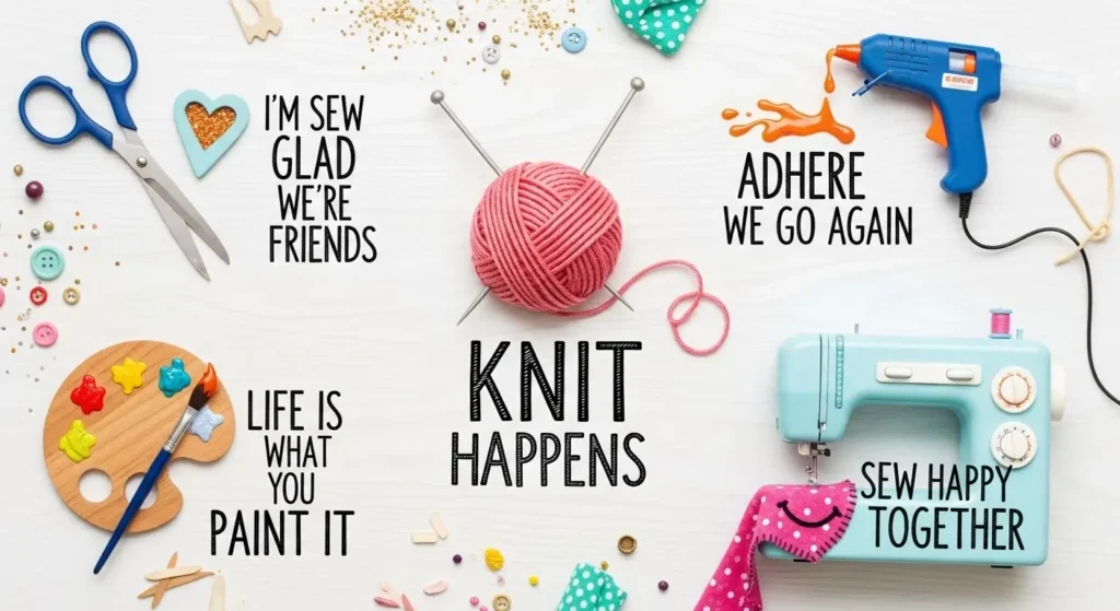 Crafty Puns for Crafters and Makers