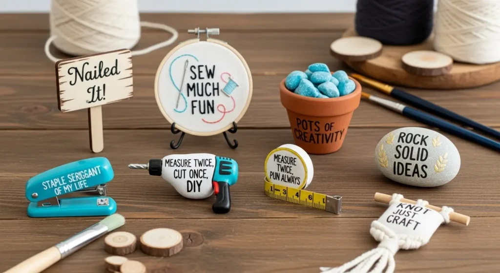 Crafty Puns for DIY Lovers