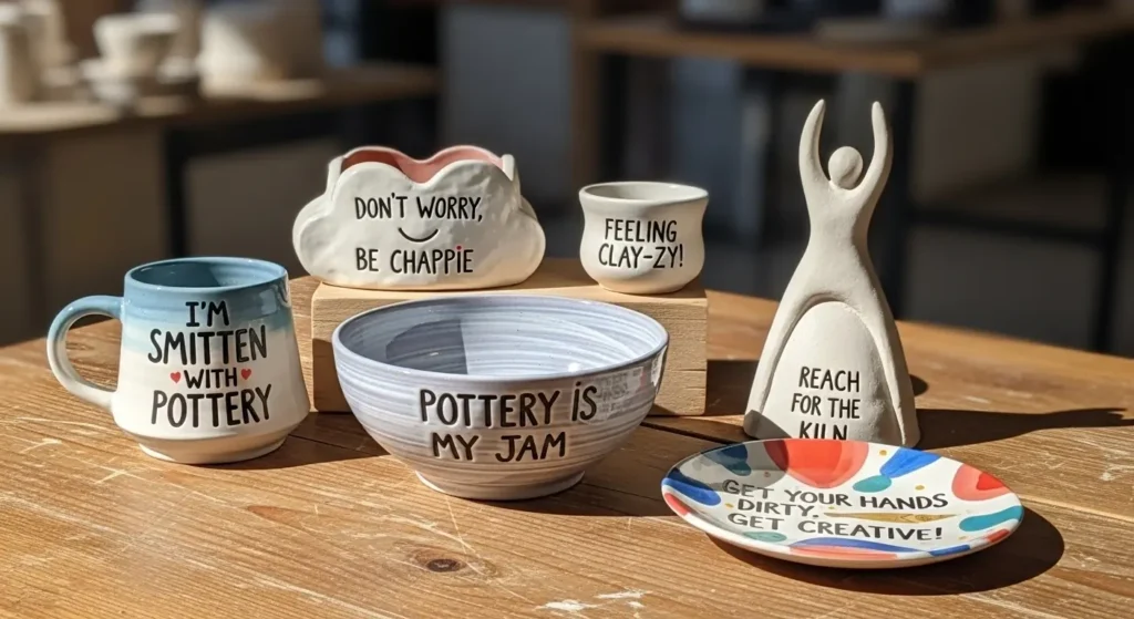 Cute Pottery Puns for Creative Souls