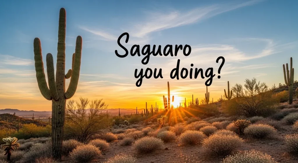 Desert Puns for Instagram Captions