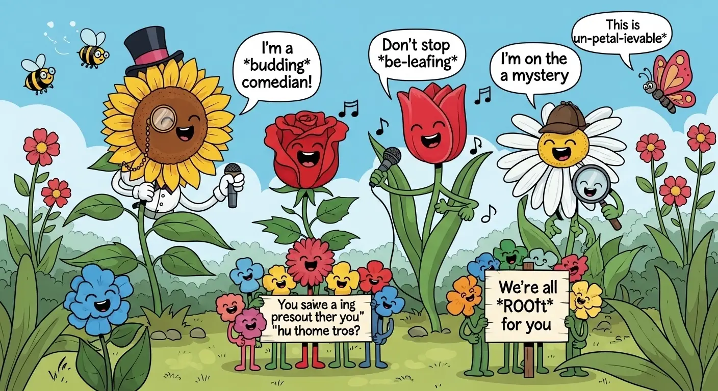 Flower Puns