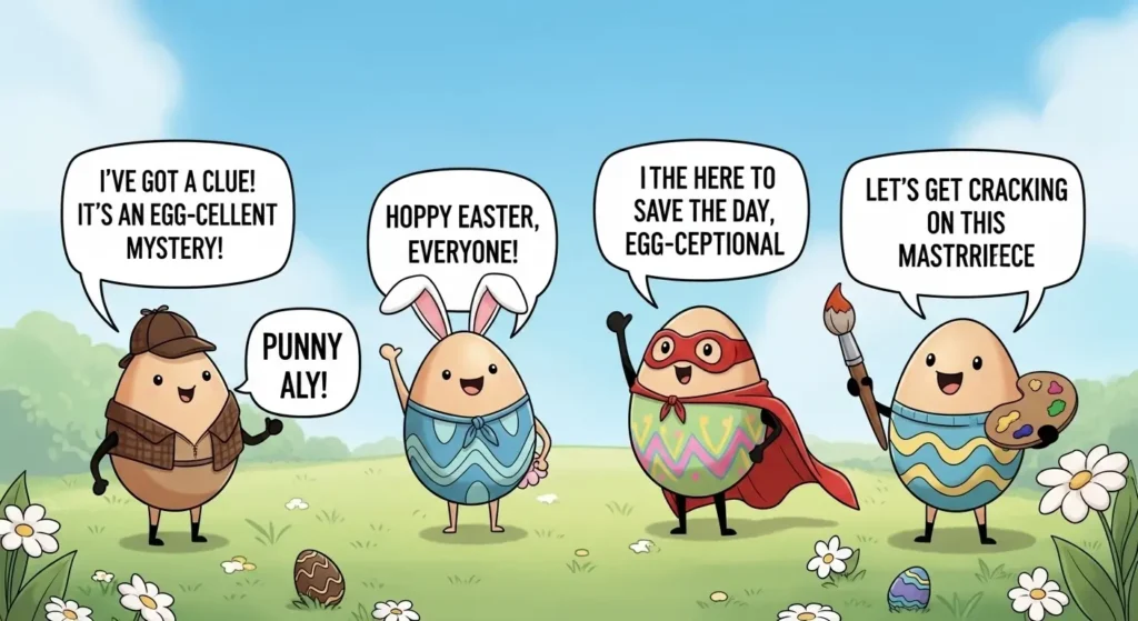 Fun Easter Puns for Captions 