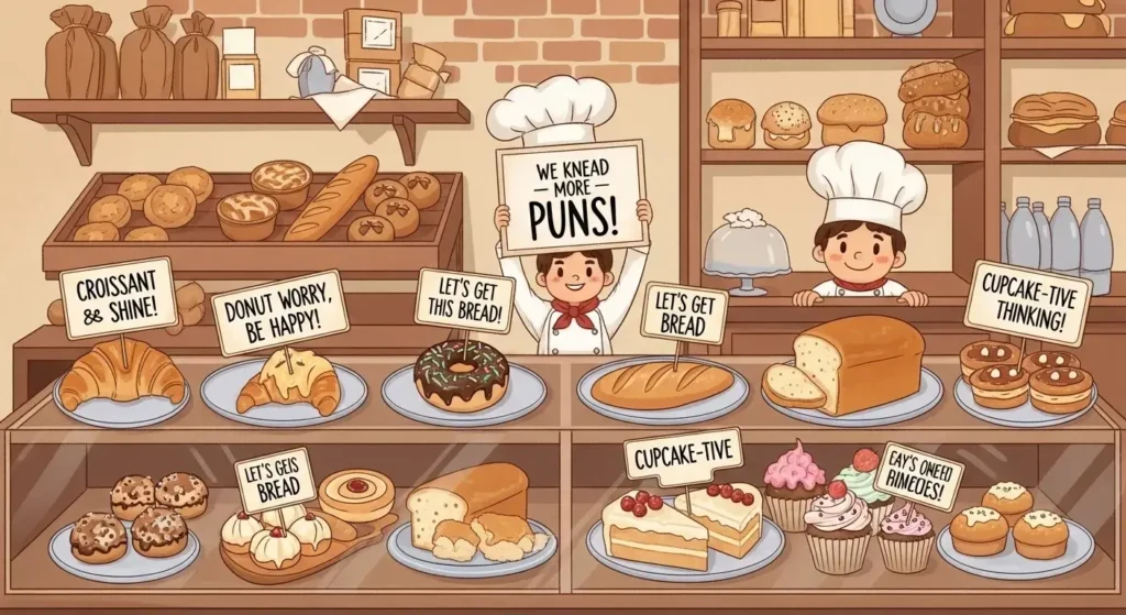Funny Bakery Puns