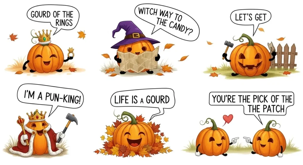 Funny Pumpkin Puns for Texts and Chats