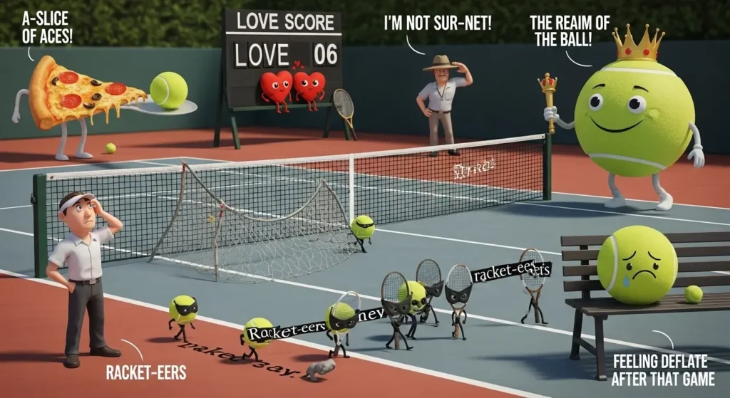 Funny Tennis Puns 