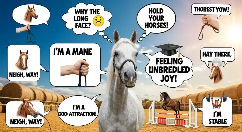 Horse Puns for Captions