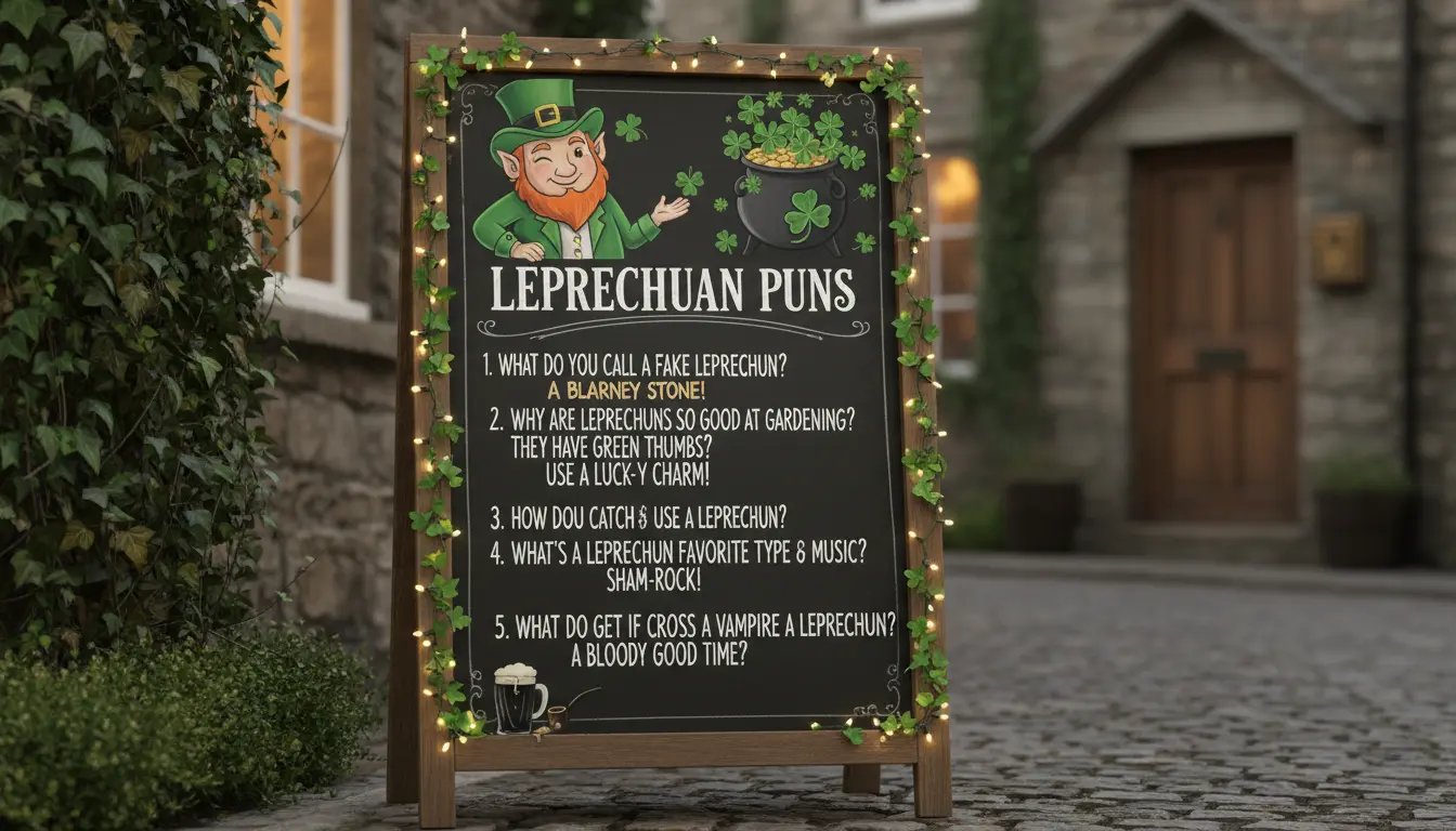 Leprechaun Puns