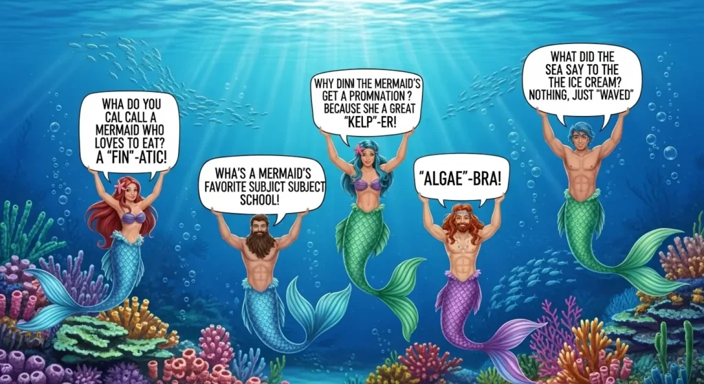 Mermaid Puns for Fun Conversations