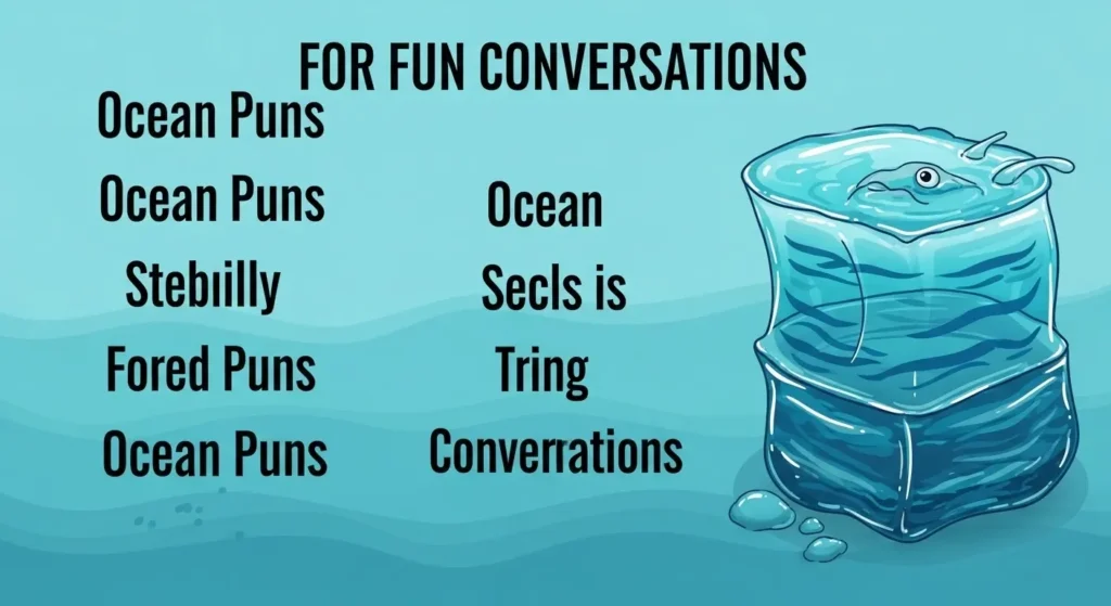 Ocean Puns for Fun Conversations