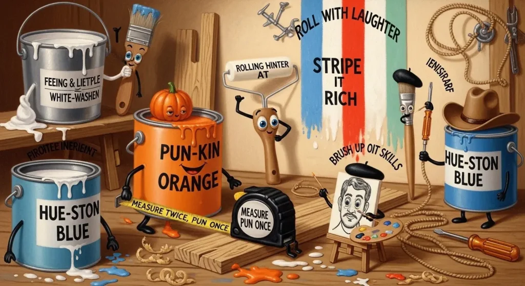 Painting Puns for DIY and Home Projects