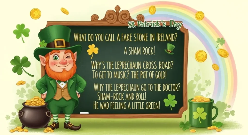 Patrick’s Day Leprechaun Puns