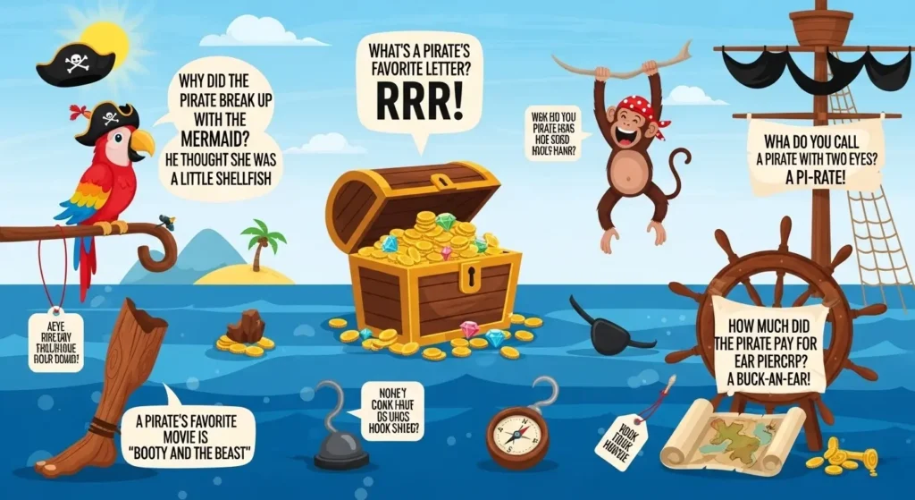 Pirate Puns for Fun Conversations 