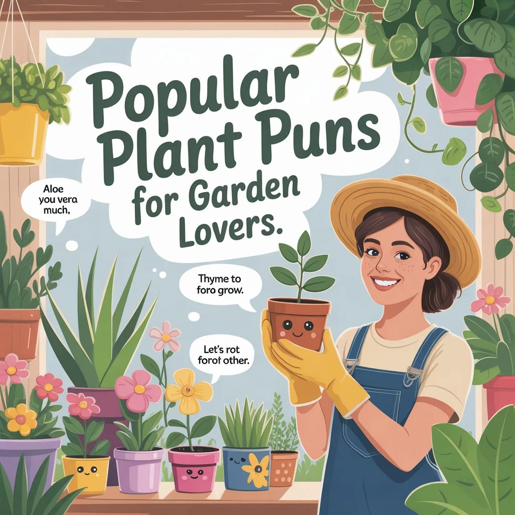 Popular Plant Puns for Garden Lovers 