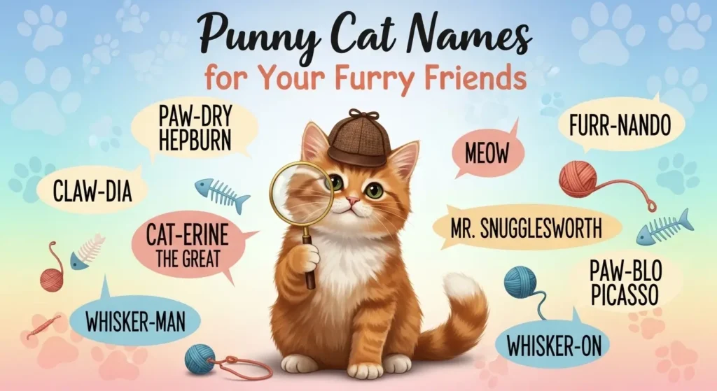 Punny Cat Names for Your Furry Friends