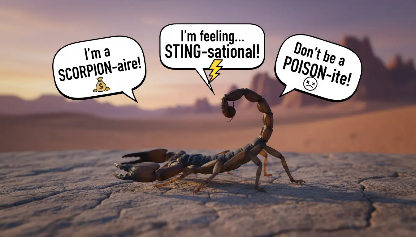 Scorpion Puns