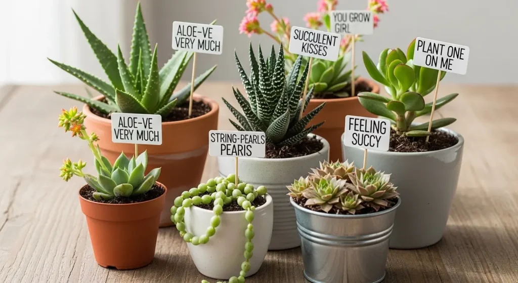 Succulent Puns for Instagram Captions