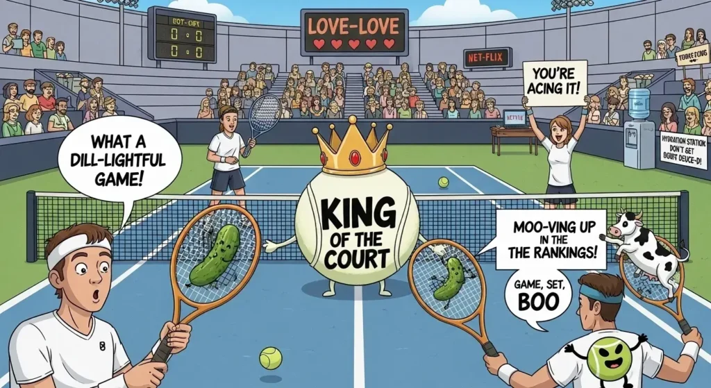 Tennis Puns for Players and Fans