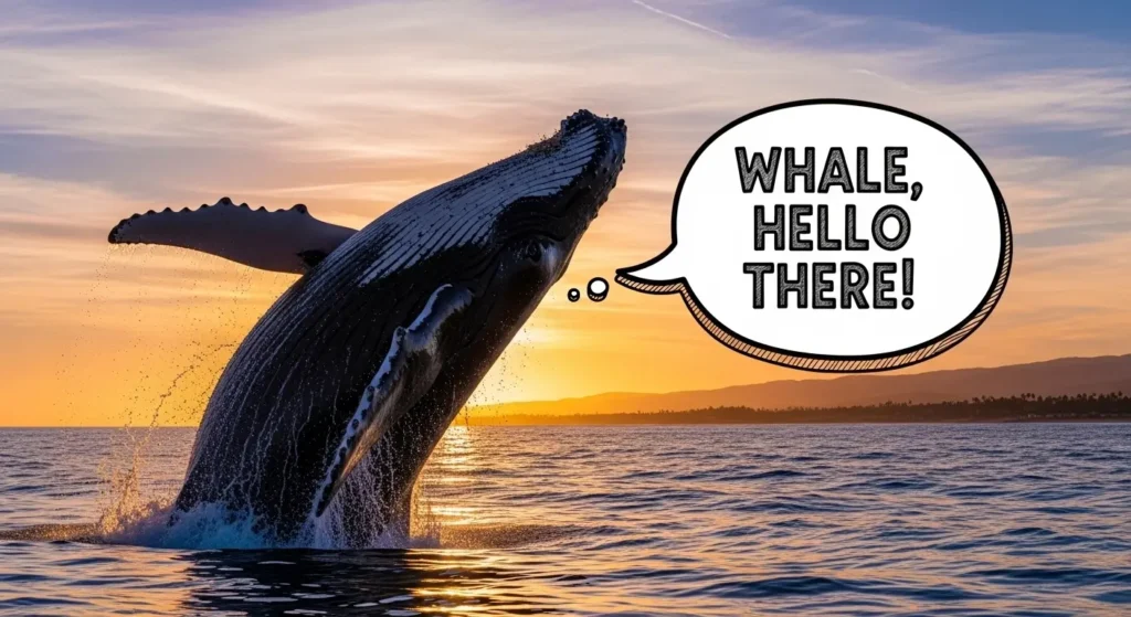 Whale Puns for Captions That Will Make Waves