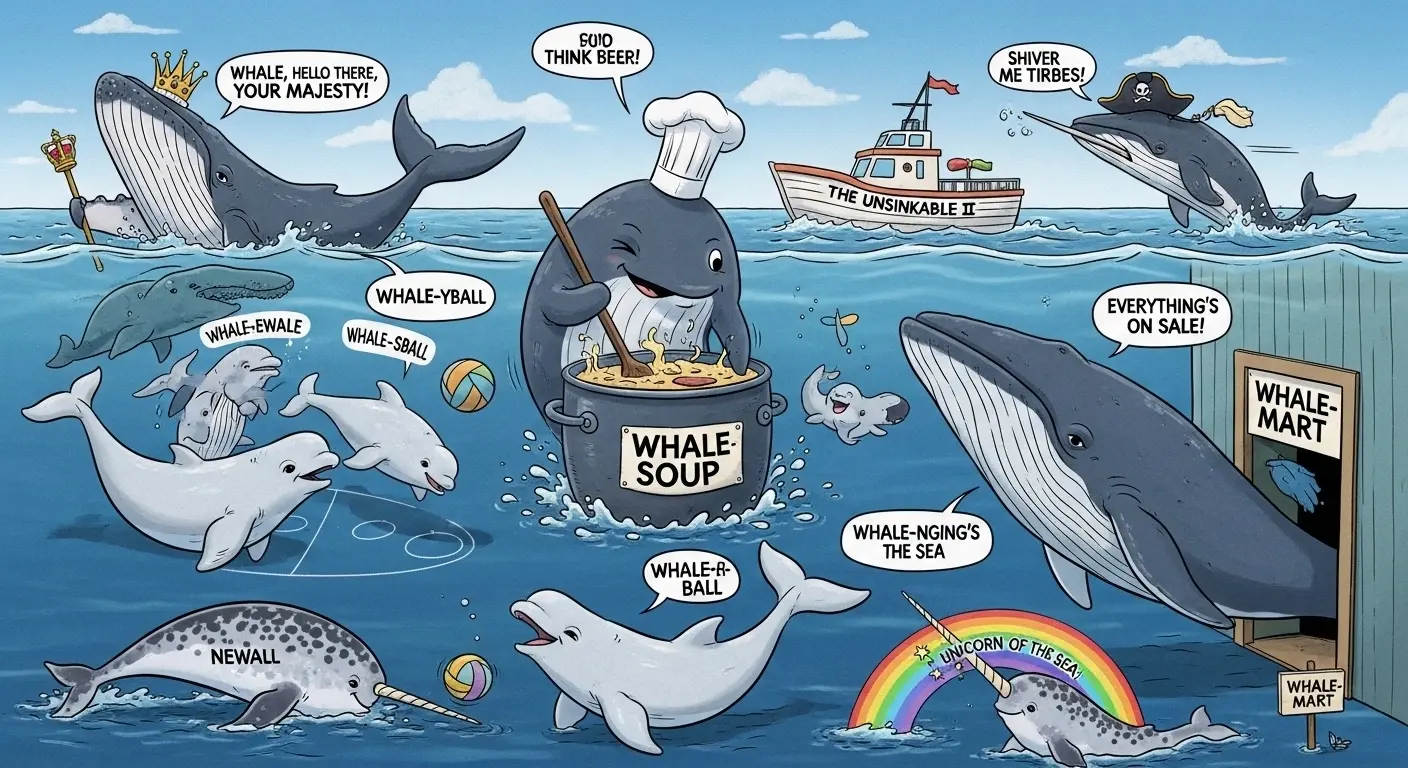 Whale Puns