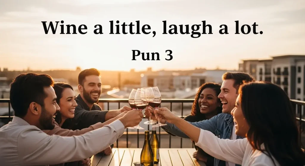 Wine Puns for Social Media Engagement