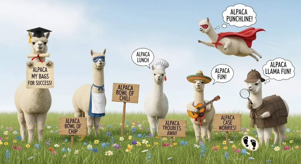 Alpaca Puns for Pet Lovers