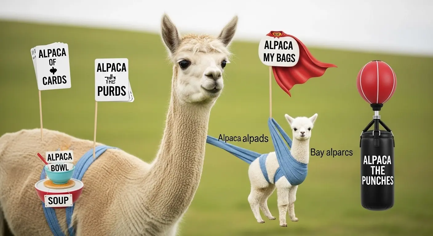 Alpaca Puns