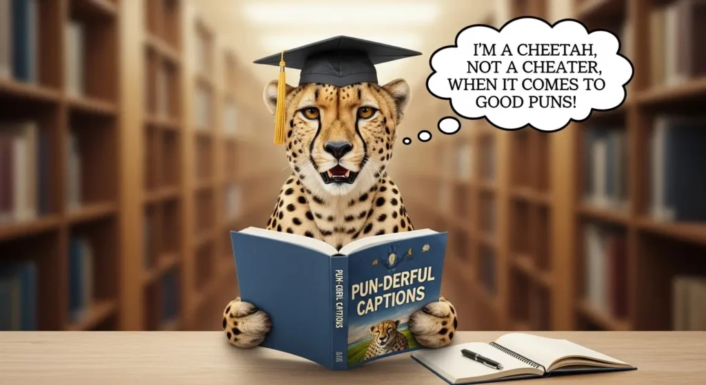 Cheetah Puns for Captions