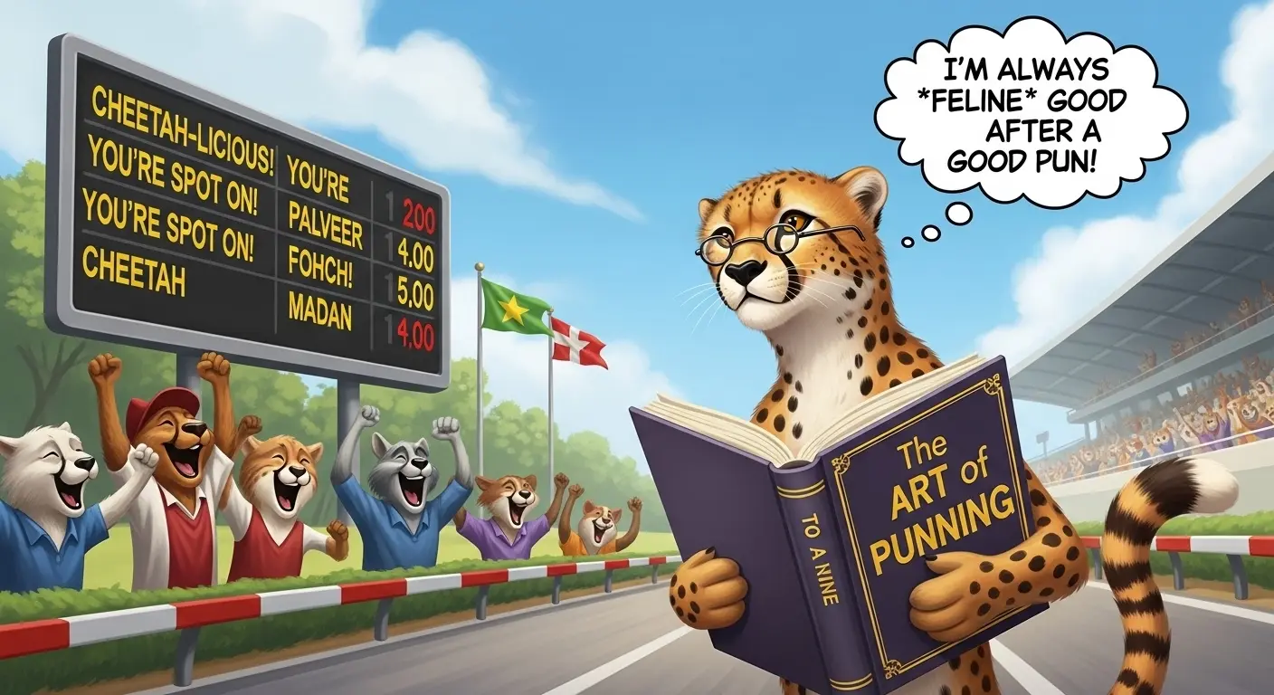Cheetah Puns