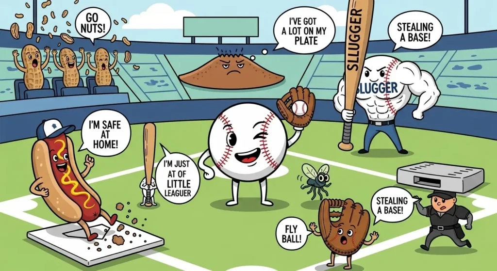 Funny Baseball Puns for Jokes