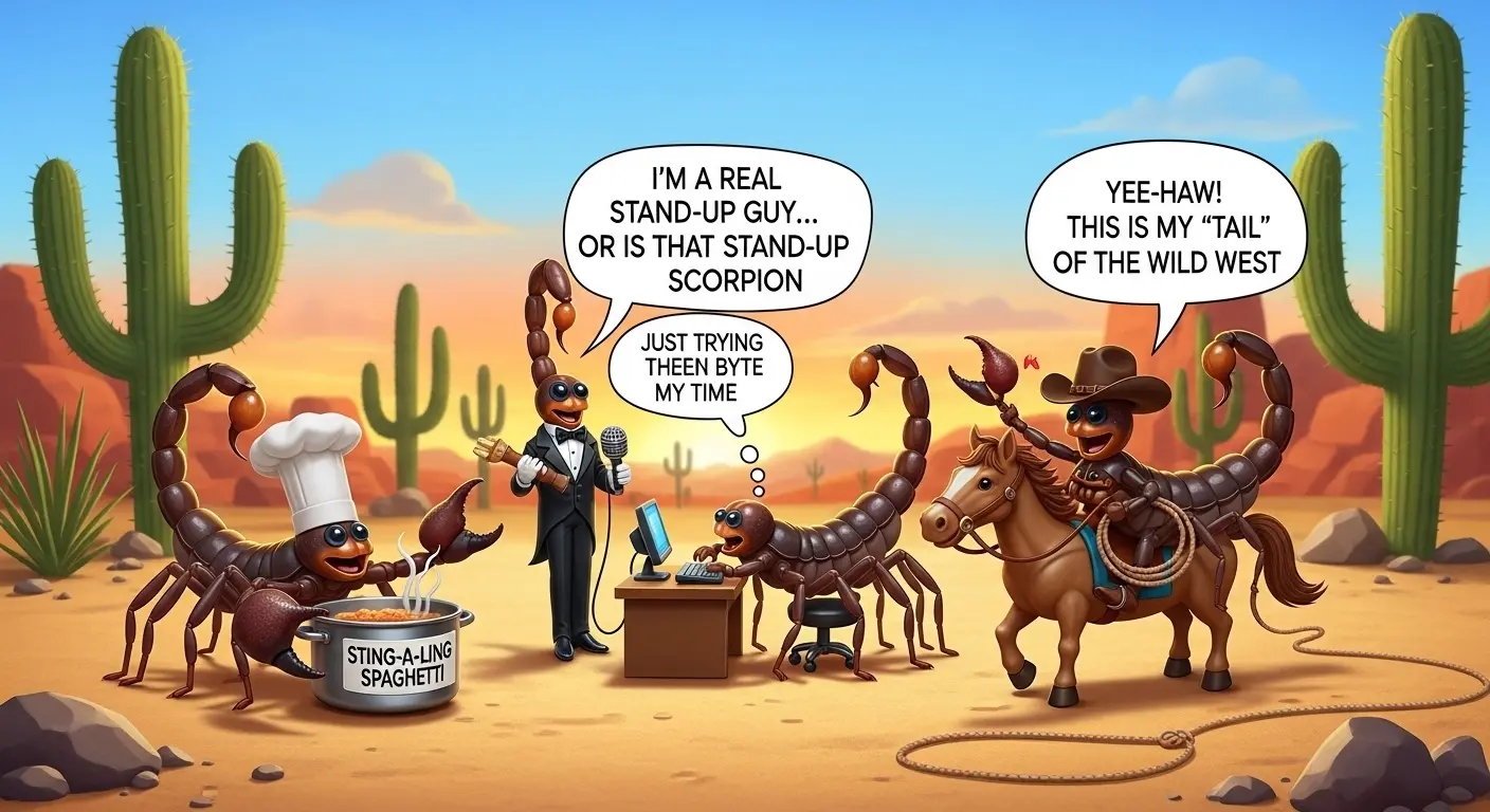 Scorpion Puns 