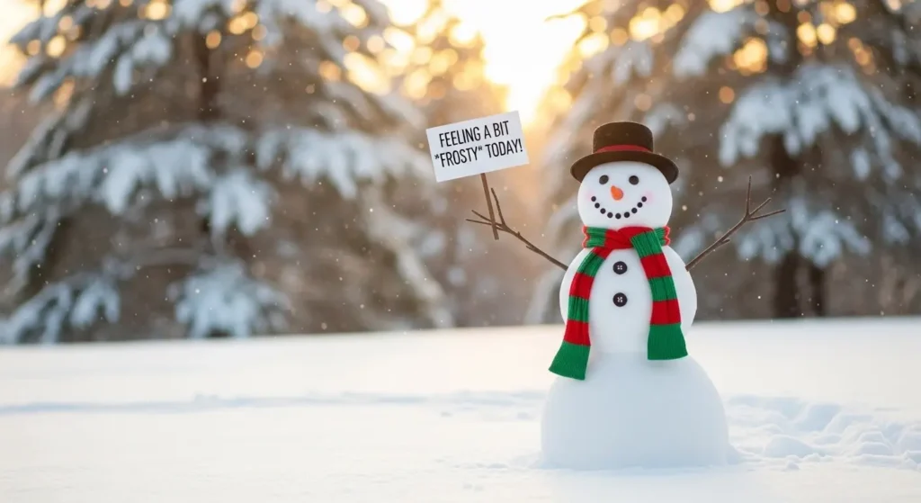 Snowman Puns for Captions