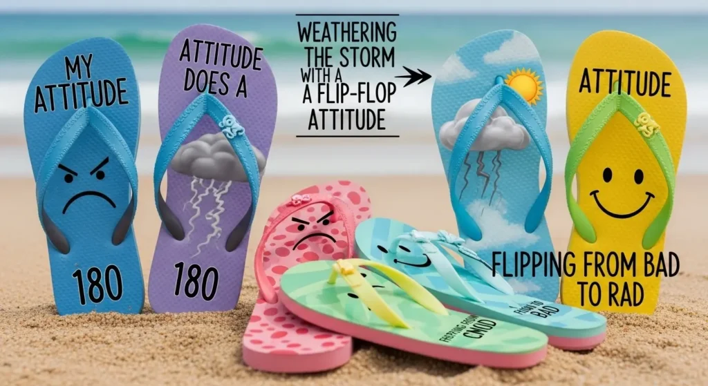 Attitude Flip Flop Puns