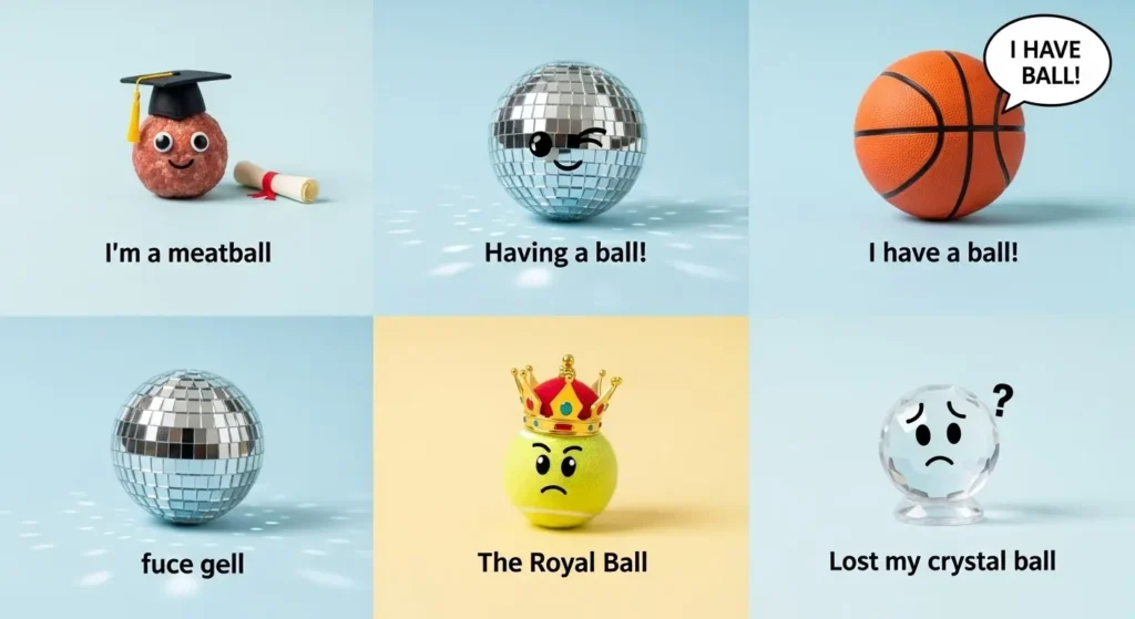 Ball Puns for Instagram Captions