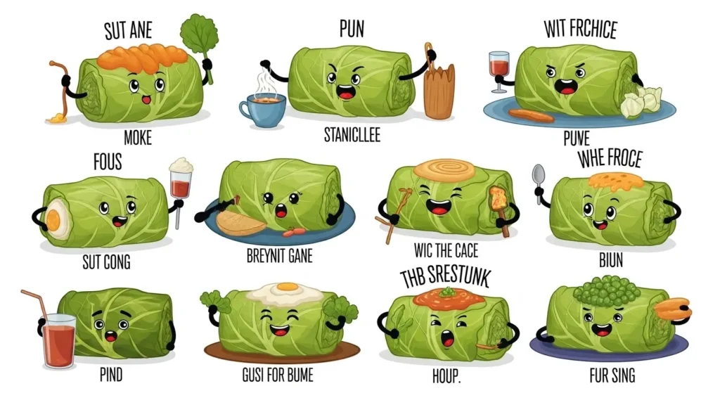 Cabbage Roll Puns