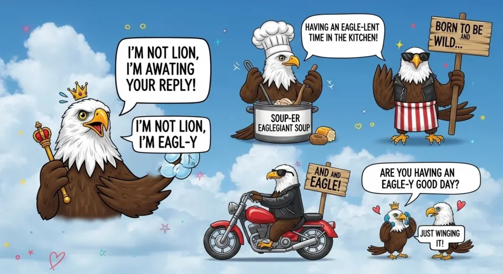 Clever Eagle Puns for Fun Conversations