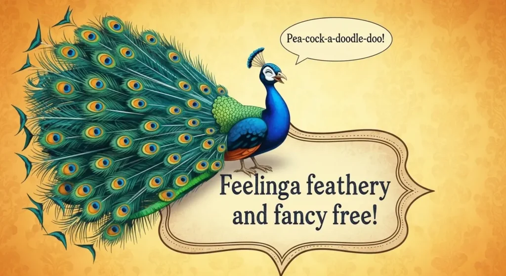 Clever Peacock Puns for Conversations