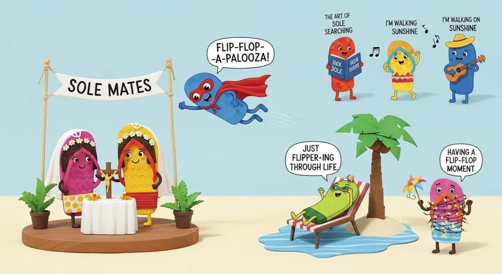 Cute Flip Flop Puns