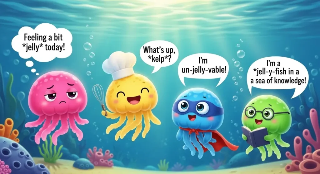 Cute Jellyfish Puns for Kids