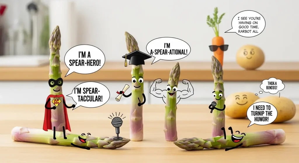 Funny Asparagus Puns for Laughs