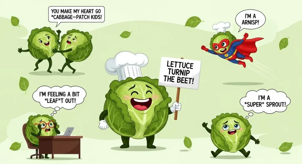 Funny Cabbage Puns