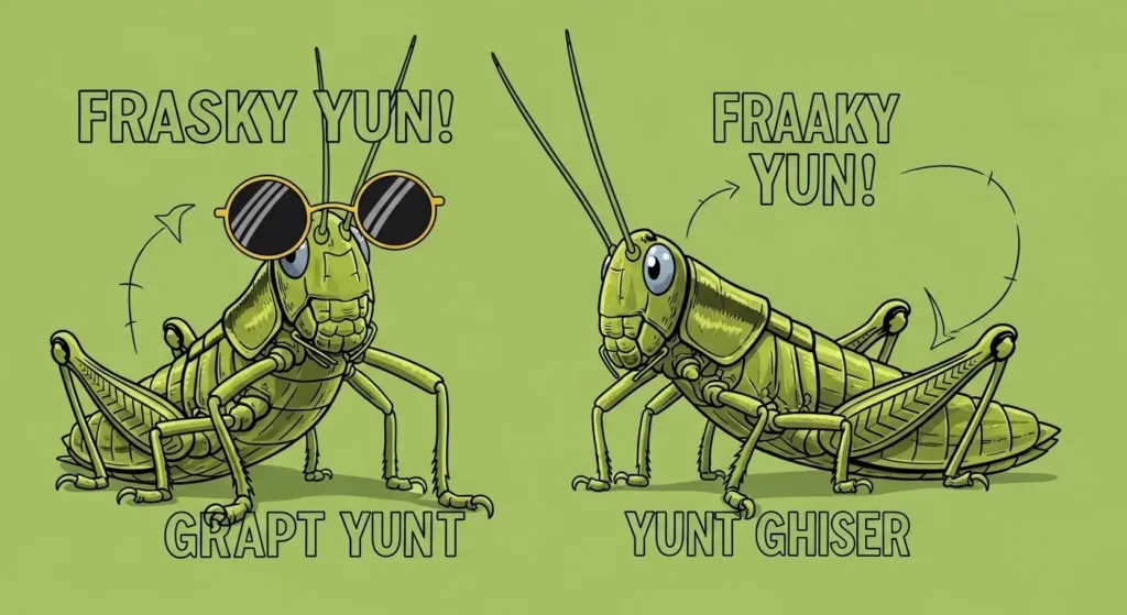 Funny Grasshopper Puns
