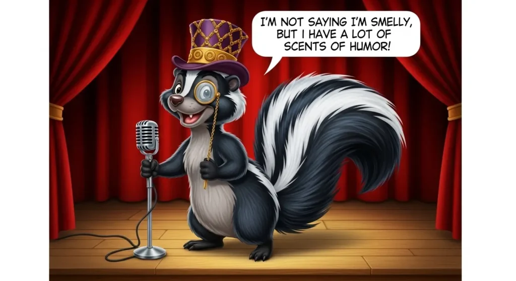 Funny Skunk Puns