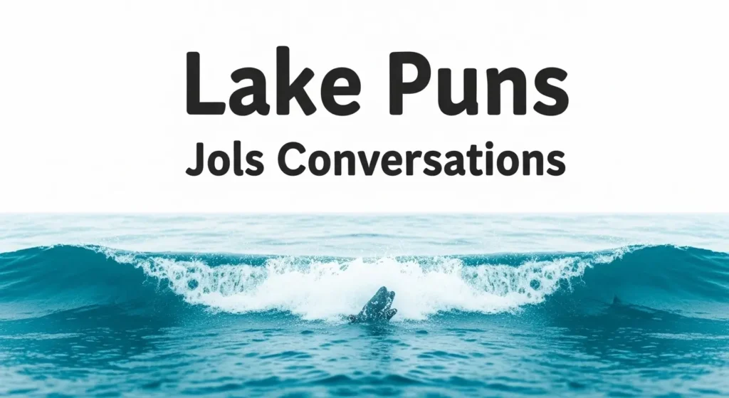 Lake Puns for Jokes & Conversations